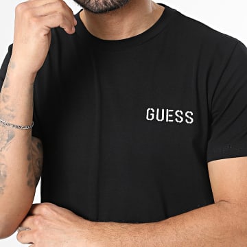 Guess - Camiseta U6GM03-K6YW1 Negro