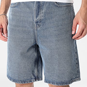 Only And Sons - Calção de jogging Jean Baggy Fit Five Azul Denim