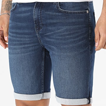 Only And Sons - Short Jean Ply Dunkelblau