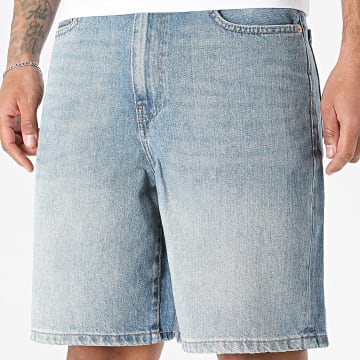 Only And Sons - Pantalón Corto Vaquero Fade Azul Denim