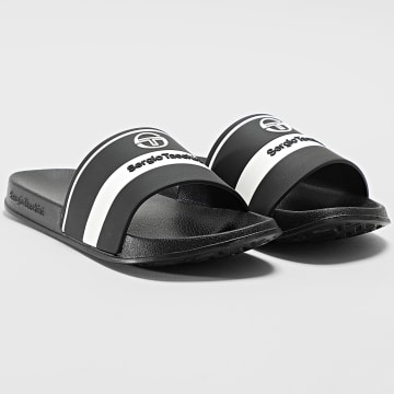 Sergio Tacchini - Claquettes Caspio STM619003 Black White