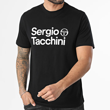 Sergio Tacchini - T-Shirt Alternative 41198 Nero Bianco
