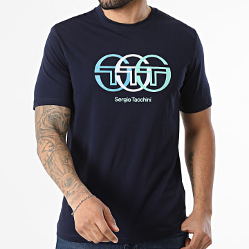Sergio Tacchini - T-Shirt Triade 025 41091 Blu Marine