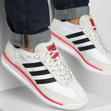 Adidas Originals - Baskets SL 72 RS JS0746 Footwear White Core Black Grey One x SUPERLACED