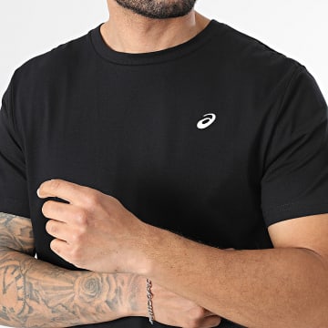 Asics - Tee Shirt Asics Spiral Embroidery 2031F458 Noir