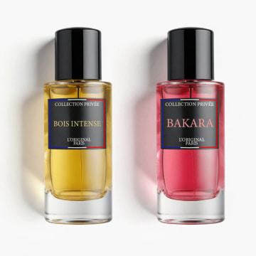 Collection Privée Original - Lot De 2 Parfums Mixtes Bois Intense Et Bakara 50ml