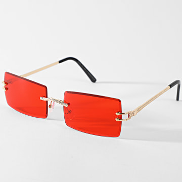 Frilivin - Lunettes De Soleil 592 Rouge Doré