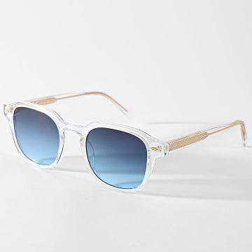 Frilivin - Sonnenbrille 004 Transparent Marineblau Verlaufe