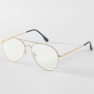 Frilivin - Gafas 2587 Transparente Dorado