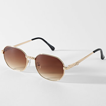 Frilivin - Occhiali da sole 813 Marrone Dorato