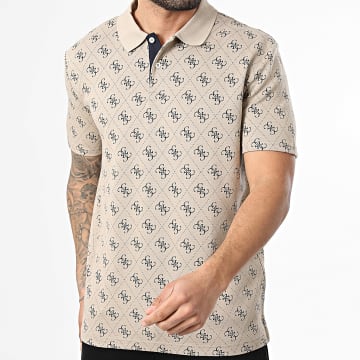 Guess - Polo Mangas Cortas M6GP04-K3073 Beige