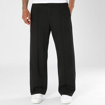 LBO - Pantalon Habillé Large Surpiqures 2593 Noir