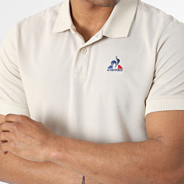 Le Coq Sportif - Polo Manches Courtes Essential N1 2422560 Beige