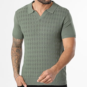 MTX - Polo Kurzarm V-Ausschnitt Maschen 742 Grün