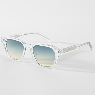 Frilivin - Gafas de sol 5039 Transparente Azul Claro Degradado