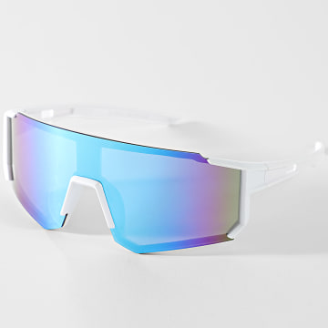 Frilivin - Zonnebrillen 050 Wit Blauw Violet Iriserend