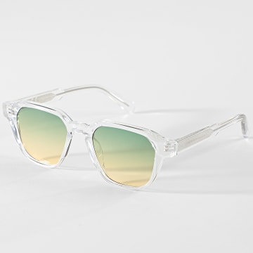 Frilivin - Lunettes De Soleil 039 Vert Jaune Transparent Dégradé