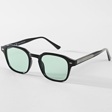 Frilivin - Sunglasses 004 Green Black Silver