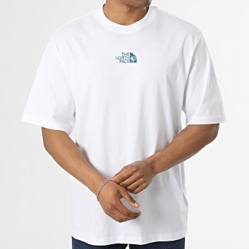 The North Face - Tee Shirt Oversize Liquid A8G9U Blanc