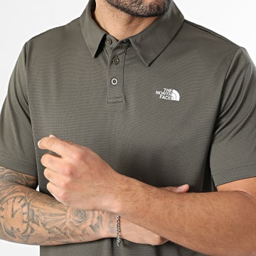 The North Face - Polo Maniche Corte Tanken A2WAZ Verde Kaki