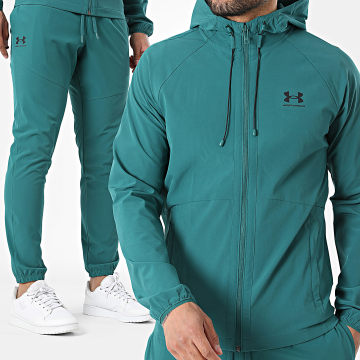 Under Armour - Tracksuit Stretch UA Vibe Woven 6003001 1386557 Dark Green