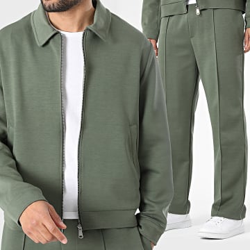 Uniplay - Tracksuit Zip Jacket And Jogger Trouser 215 216 Khaki Green