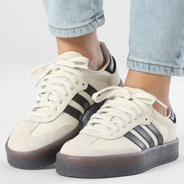 Adidas Originals - Zapatillas Mujer Sambae W IH4041 Crema Blanco Core Negro Gum 5