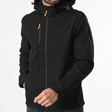 Classic Series - Veste Capuche Zippée 647 Noir