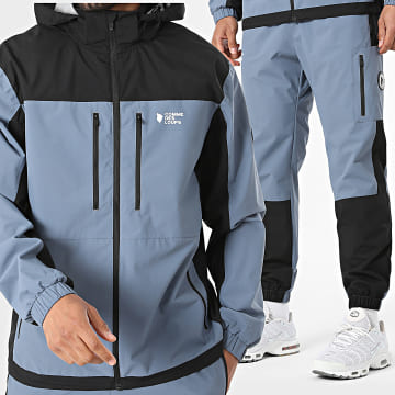 Comme Des Loups - Conjunto de Fato de Treino Cobra Cinza Antracite Preto