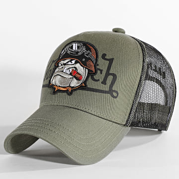 Von Dutch - Truckerpet Bull Groen Kaki Zwart