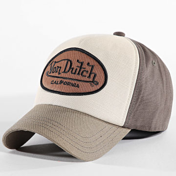 Von Dutch - Pet Jack Beige Bruin Groen Khaki