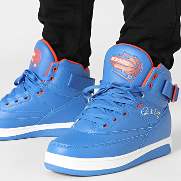 Ewing Athletics - Sneakers High Ewing 33 Orion Strap 1RBE001 Royal White Orange