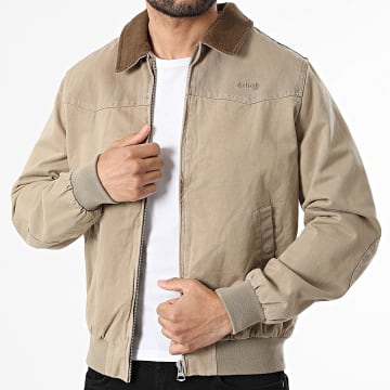 Schott NYC - Chaqueta Cremallera Chalk Beige
