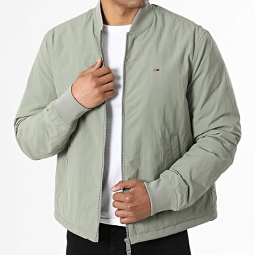 Tommy Jeans - Blouson Entry 2845 Vert Kaki Clair