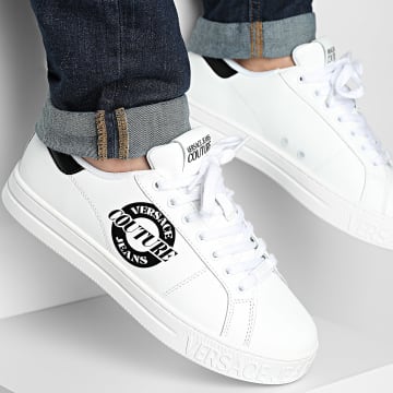 Versace Jeans Couture - Baskets Fondo Court YA3SK1-ZPB81 White Black