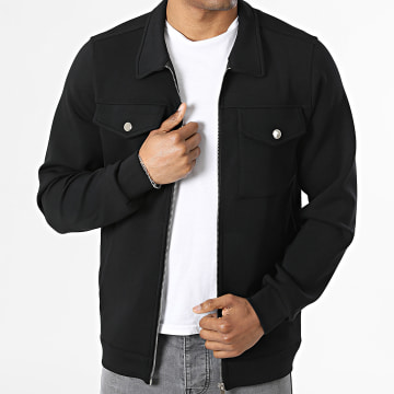 Classic Series - Chaqueta con cremallera 417 Negro