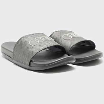 Adidas Performance - Chanclas Adilette Comfort Audi KI6084 Utility Black Chalk Pearl