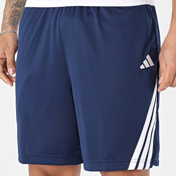 Adidas Sportswear - Short Jogging A Bandes 3 Stripes JN4737 Bleu Marine