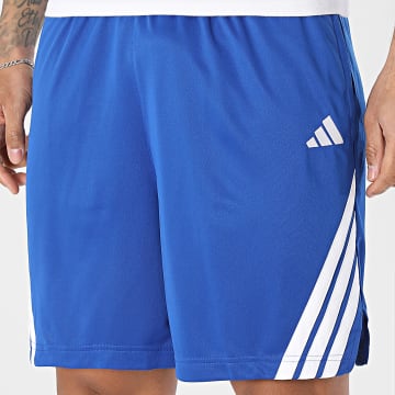 Adidas Sportswear - Short Jogging A Bandes 3 Stripes JN4741 Bleu Roi