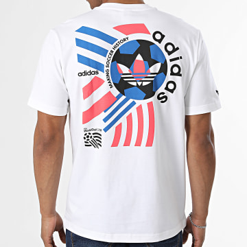 Adidas Originals - Tee Shirt Archive Football Graphic KD1424 Blanc