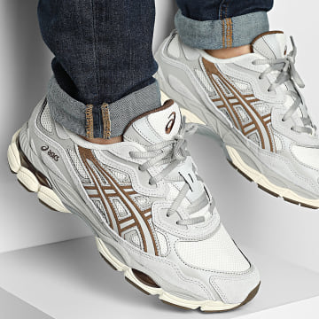 Asics - Sapatilhas Gel NYC 1203A383 Creme Cimento Cinza