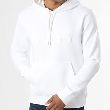 BOSS - Sweat Capuche Soody 50555515 Blanc