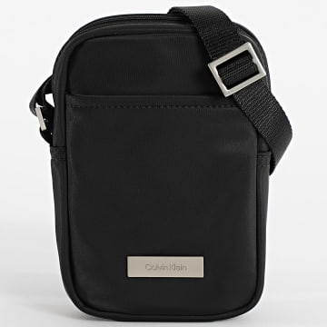 Calvin Klein - Bolso Bandolera Sleek Slim Reporter D3233 Negro