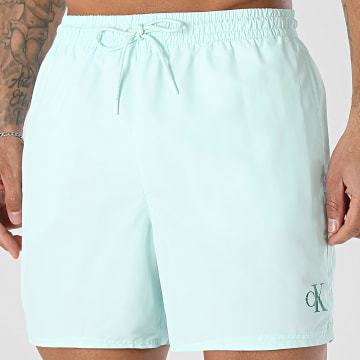 Calvin Klein - Short De Bain Drawstring Waistband 1045 Bleu Clair