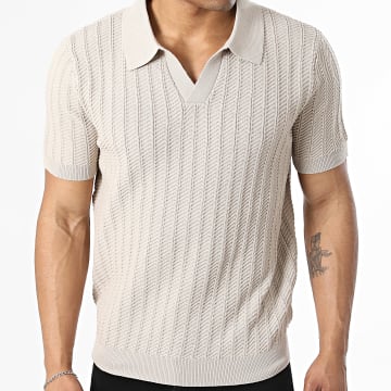 Frilivin - Polo Manga Corta Tejido 045 Beige