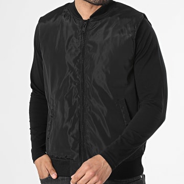 Frilivin - Veste Sans Manches Zippée 013 Noir
