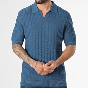 Frilivin - Polo Manches Courtes Maille 466 Bleu Marine