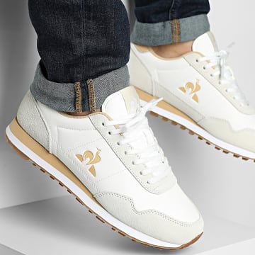 Le Coq Sportif - Zapatillas Astra Leather Suede 2610558 Blanco Óptico Croissant