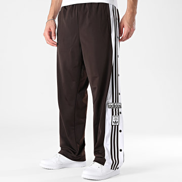Adidas Originals - Pantalon Jogging A Bandes Adibreak TP KE1679 Marron Blanc