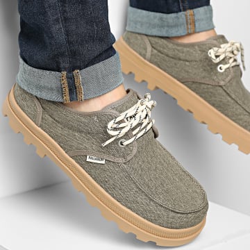 Palladium - Scarpe Dunelite Moc Cush 04660 Verde Polveroso